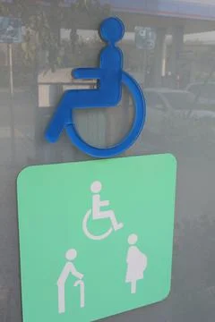Disabled symbol Stock Photos