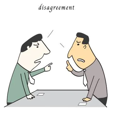 Disagreement Stock Illustration