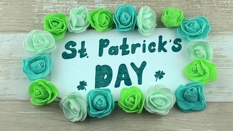 Disappearance of a St. Patrick's Day Stock Footage 85595511