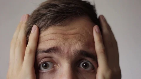 Disappointed Headache Video stock 98710646