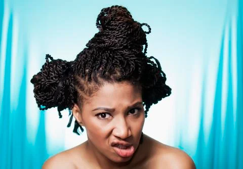 Disappointed model looking Stock Photos