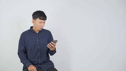 Disappointed Person After Failed Online Order Stock Footage 344830943