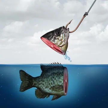 Disappointing Profit Stock Illustration