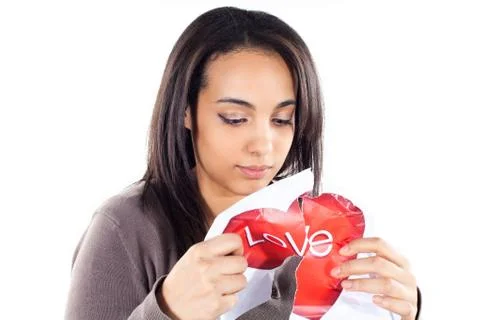 Disappointment in love Stock Photos
