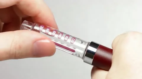 Disassemble the pen Stock Footage 12357091