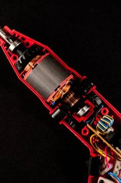 Disassembled Drill Stock Photos