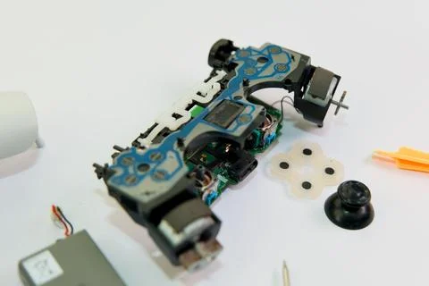 Disassembled Game Controller Stock Photos