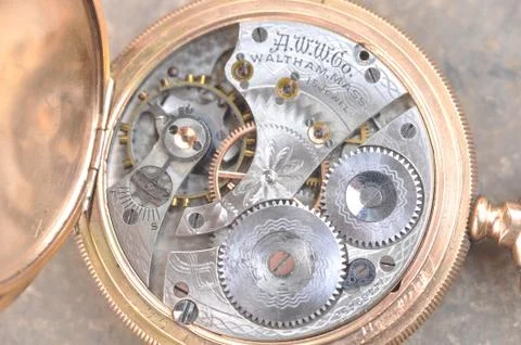 Disassembled  watch Foto stock