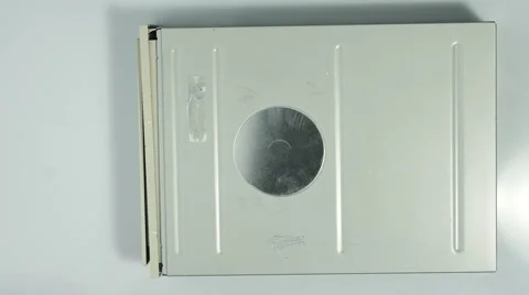 Disassembling cd-rom optical drive 01 Stock Footage 59862319