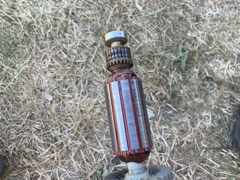 Disassembling a grinder for repair Fotos de archivo