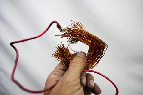 Disassembling a Household Vacuum Cleaner Foto stock