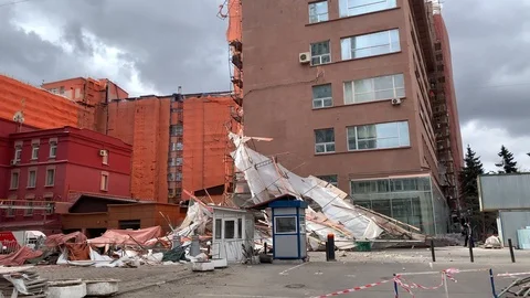 Disaster area Stock Footage 106815476