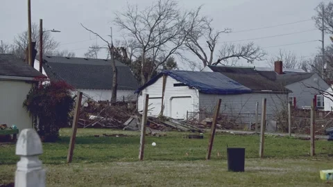 Disaster Area Stock Footage 241605048