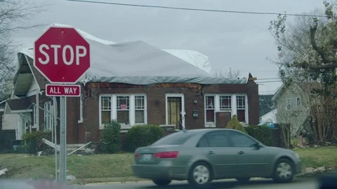 Disaster Area Stock Footage 241605049