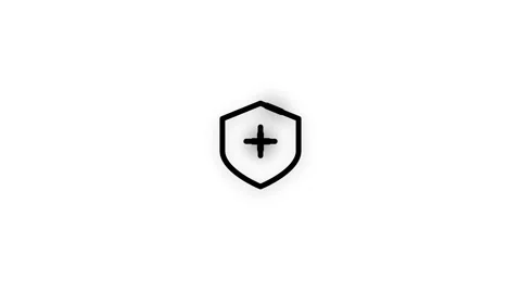 Disaster Preparedness Line Icon Animation Loop White Background Stock Footage 341368614