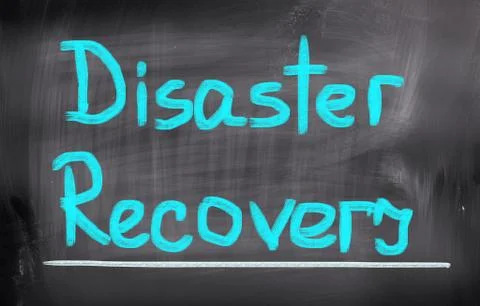 Disaster Recovery Concept Illustrazione stock