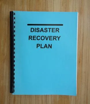 Disaster Recovery Plan Stock Photos