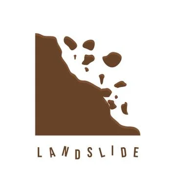 Disaster Template design Stock Illustration