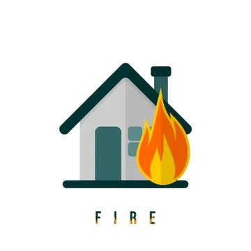 Disaster Template design Stock Illustration