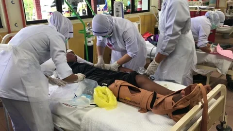 Disaster Training Program Stock Footage 103253874