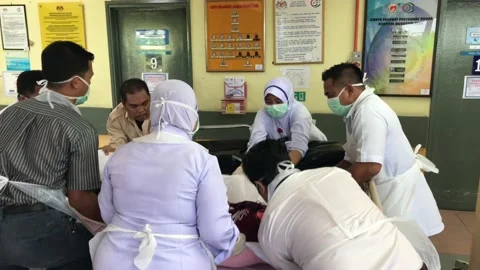 Disaster Training Program Stock Footage 103254025