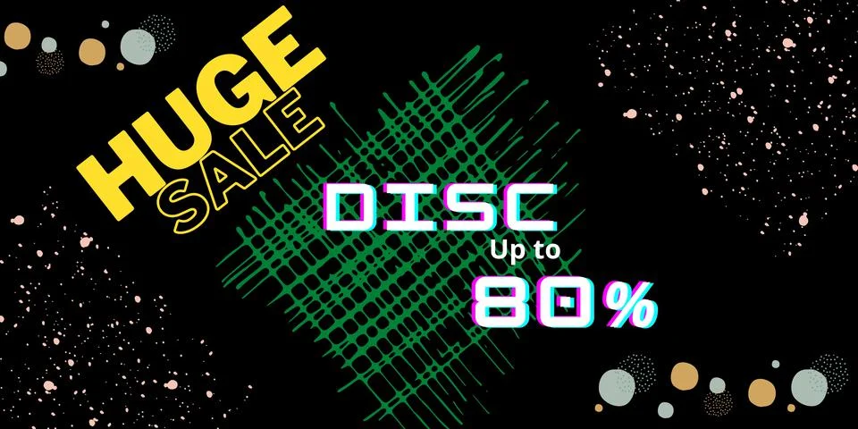 DISC 80% Stock Illustration