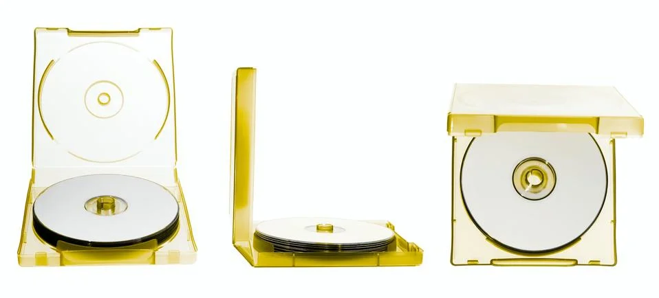 Disc in Boxes Stock Photos