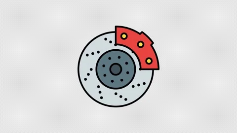 Disc Brake Video stock 290882081