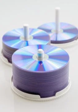 Disc CD DVD Blank Foto stock