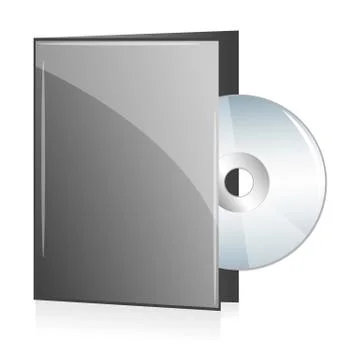 Disc in cover Illustrazione stock