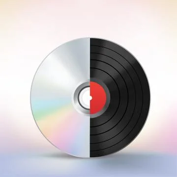 Disc evolution Stock Illustration