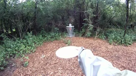 Disc Golf helmet cam Видео 12014267