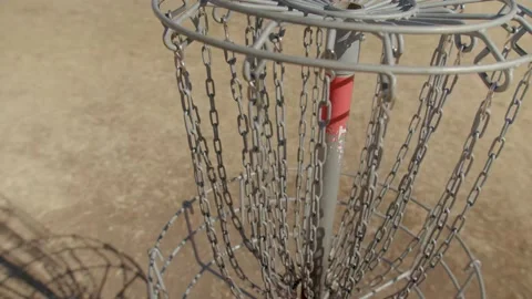 Disc Golf Putting Stock Footage 170013261