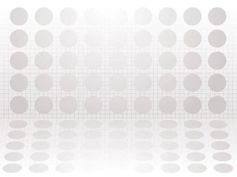 Disc grid Illustrated gird background with silver discs ideal to place und... Stock Photos