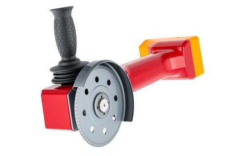 Disc grinder, angle grinder. 3D rendering Ilustración de archivo