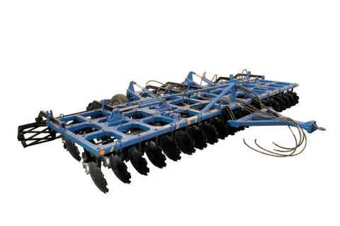 Disc Harrow, four-row Stock Photos
