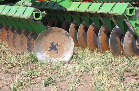 Disc harrow Stock Photos