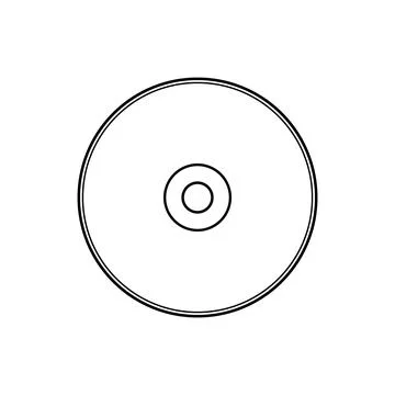 Disc icon イラスト素材