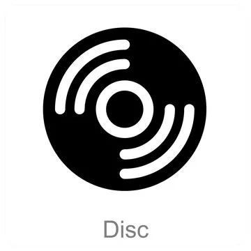 Disc Stock Illustration