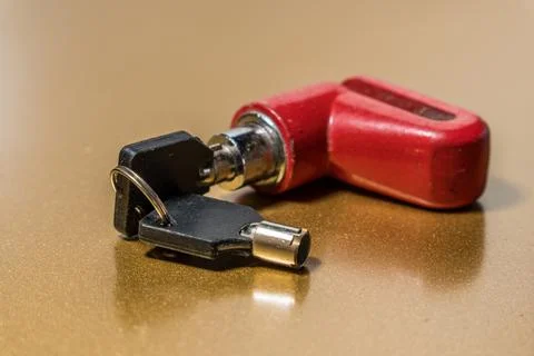 Disc lock Stock Photos