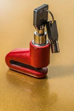 Disc lock Stock Photos