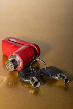 Disc lock Stock Photos