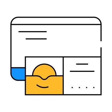 Disc with operating system icon color illustration Stock Illustration