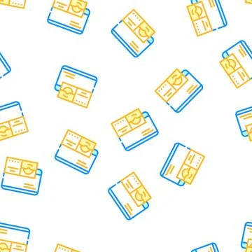 Disc with operating system vector seamless pattern Stock Illustration