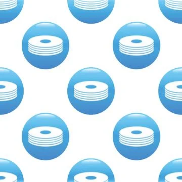 Disc pile sign pattern 스톡 일러스트