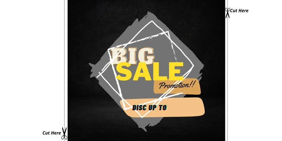 Disc promotion Stock Illustration