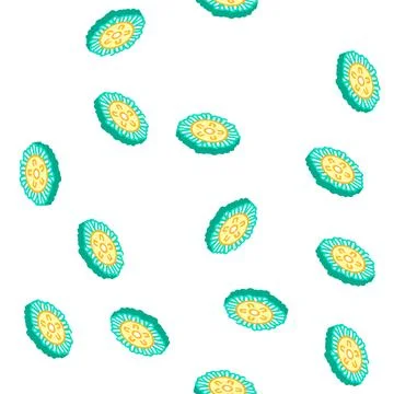 Disc for rubbing surface isometric icon seamless pattern Stock Illustration