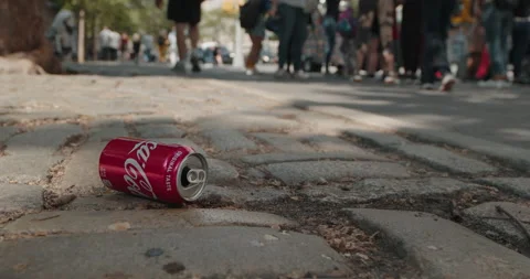 Discarded Coca Coca Can, Timelapse Vidéo 154284420