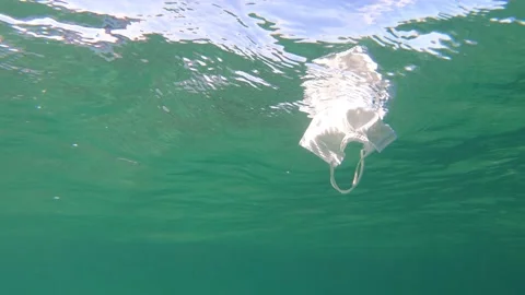 Discarded Covid Mask Stock Footage 137484149