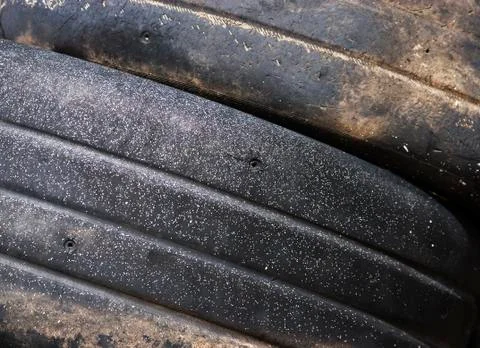 Discarded Racing Tires Stock Photos